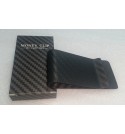 Signature Carbon Fiber Money Clip – 100% carbon fiber black twill with Matte finish